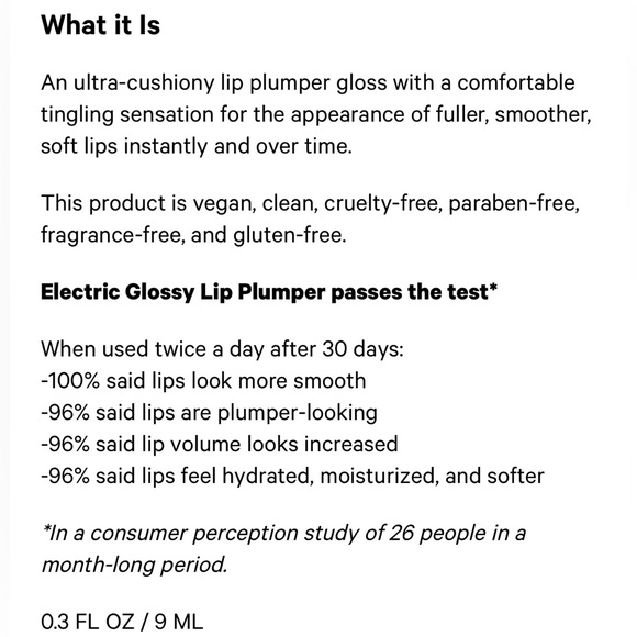 MILK Ultra hydrating lip plumper in the shade BUZZED. New in box. Very pretty. - Picture 4 of 5
